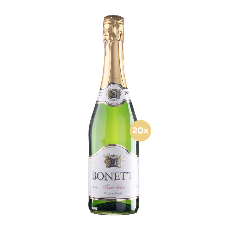 PAKIET WINO MUSUJĄCE WŁOSKIE NA TOAST BONETTI - DLA 100-120 GOŚCI