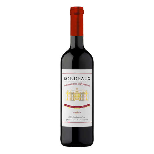 WINO FRANCUSKIE AOC BORDEAUX CZERWONE WYTRAWNE 13% 0,75L