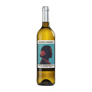 WINO HISZPAŃSKIE BRAVO CARMEN BIAŁE PÓŁSŁODKIE 12% 0,75L