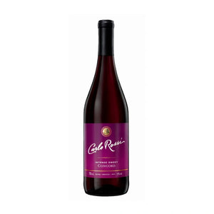WINO AMERYKAŃSKIE CARLO ROSSI INTENSE SWEET CONCORD CZERWONE SŁODKIE 11% 0,75L