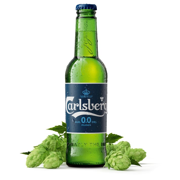 PIWO BEZALKOHOLOWE CARLSBERG 0% 0,5L BUTELKA