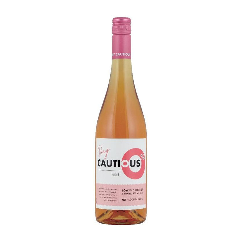 WINO BEZALKOHOLOWE AUSTRALIJSKIE THE VERY CAUTIOUS ONE ROSÉ RÓŻOWE 0% 0,75 L