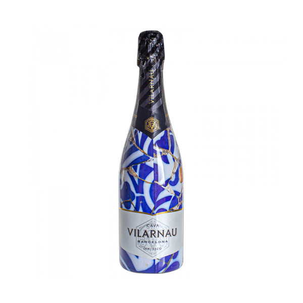 WINO MUSUJĄCE CAVA VILARNAU BRUT BIAŁE WYTRAWNE 11,5% 0,75L