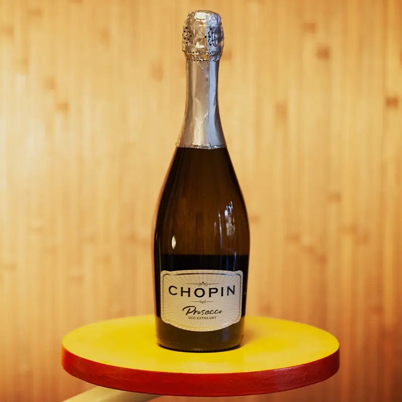 WINO CHOPIN PROSECCO DOC EXTRA DRY BIAŁE PÓŁ WYTRAWNE 11% 0,75L
