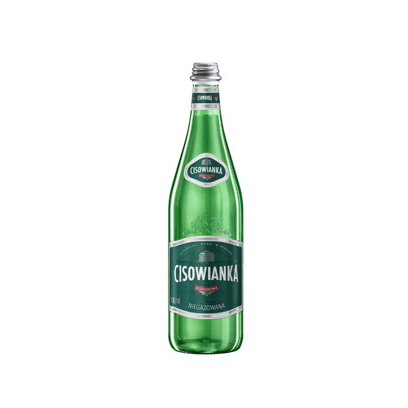 WODA CISOWIANKA NIEGAZOWANA 0,7L BUTELKA SZKLANA