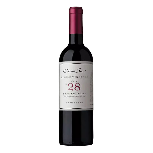 WINO CONO SUR SINGLE VINEYARD CARMENERE CHILE 0,75L
