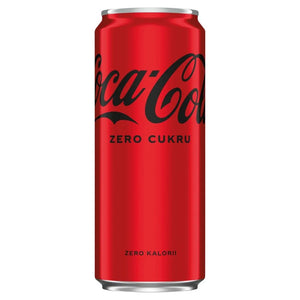 NAPÓJ COCA-COLA ZERO 0,33L PUSZKA