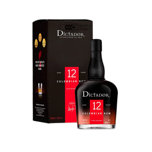 RUM DICTADOR 12YO 40% 0,7L W KARTONIKU