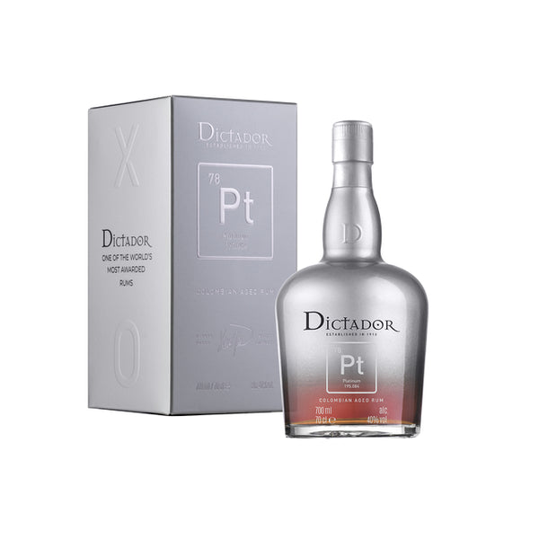 RUM DICTADOR XO PLATINIUM 40% 0,7L W KARTONIKU