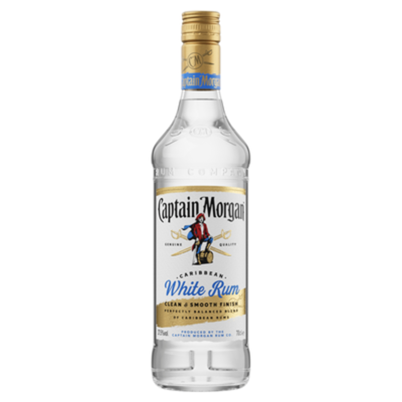 RUM CAPTAIN MORGAN WHITE 37,5% 0,7L