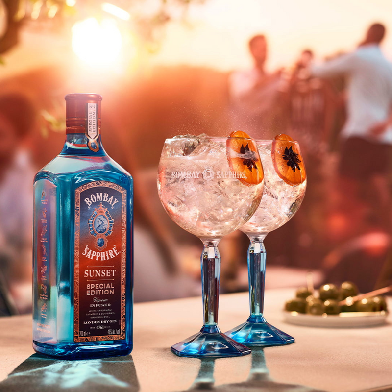GIN BOMBAY SAPPHIRE SUNSET 43% 0,7L