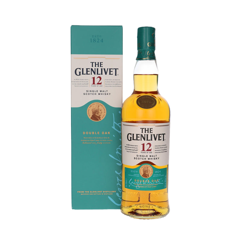 WHISKY SZKOCKA GLENLIVET 12YO 40% 0,7L W KARTONIKU