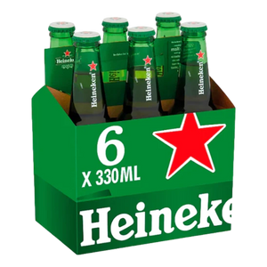 PIWO HEINEKEN 5% 0,33L 6-PAK SZEŚCIOPAK