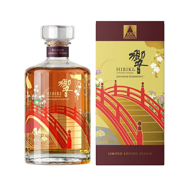 WHISKY JAPOŃSKA HIBIKI JAPANESE HARMONY 43% 0,7L 100TH ANNIVERSARY W KARTONIKU