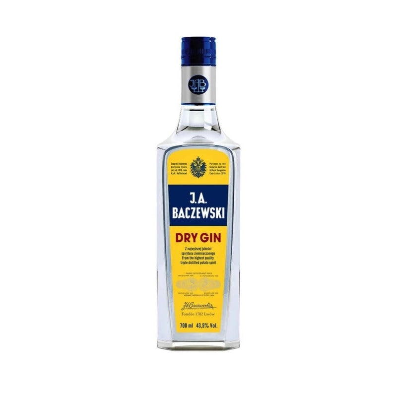 GIN J.A. BACZEWSKI DRY GIN 43,5% 0,7L