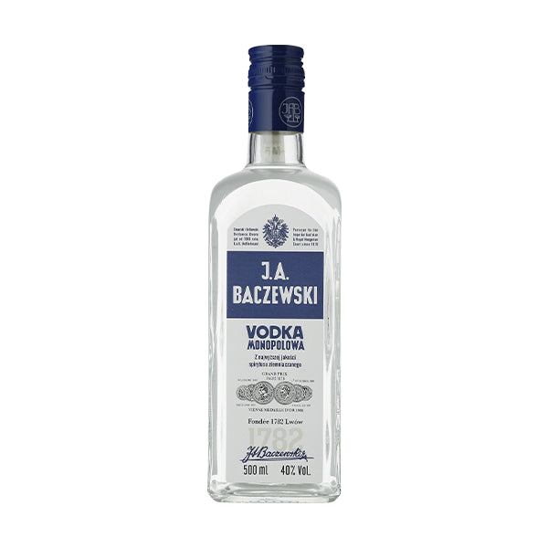 WÓDKA J.A. BACZEWSKI 40% 0,5L