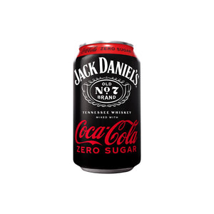 DRINK JACK DANIEL’S & COCA-COLA ZERO 5% 0,33L