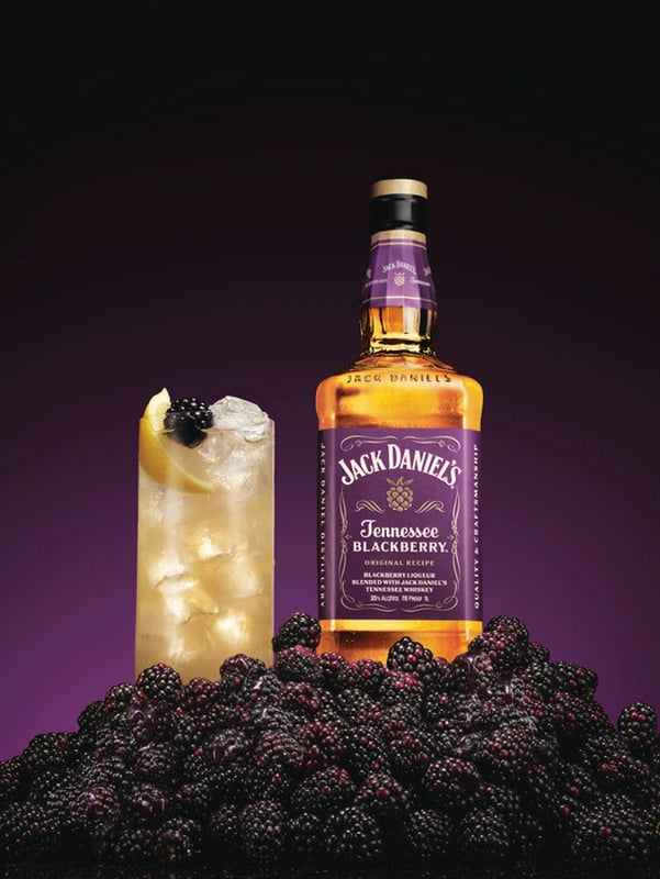 WHISKEY JACK DANIEL’S BLACKBERRY 35% 0,7L