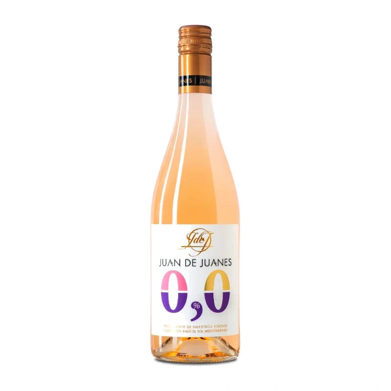 WINO BEZALKOHOLOWE JUAN DE JUANES DE-ALCOHOLISED GARNACHA RÓŻOWE WYTRAWNE 0% 0,75L