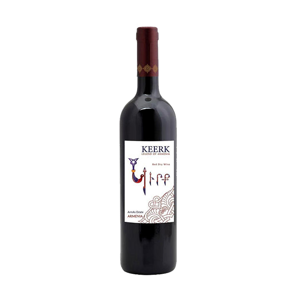 WINO KEERK LEGEND OF ARMENIA CZERWONE WYTRAWNE  12,5%  0,75L