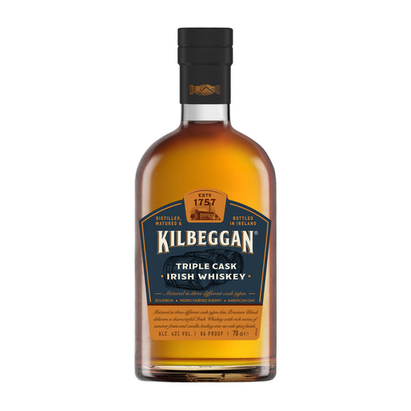 WHISKY KILBEGGAN TRIPLE CASK 43% 0,7L