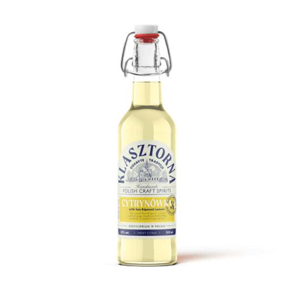 WÓDKA SMAKOWA KLASZTORNA CYTRYNÓWKA 30% 0,5L