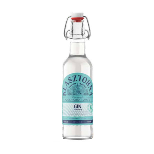 WÓDKA SMAKOWA KLASZTORNA GIN 37,5% 0,5L
