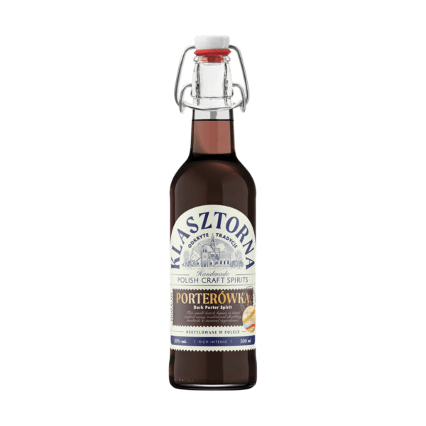 WÓDKA SMAKOWA KLASZTORNA PORTERÓWKA 30% 0,5L