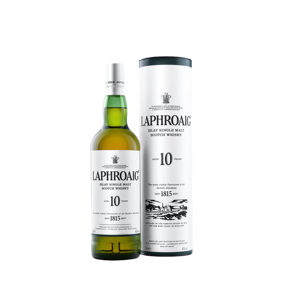 WHISKY SZKOCKA LAPHROAIG WHISKY 10YO 43% 0,7L W TUBIE