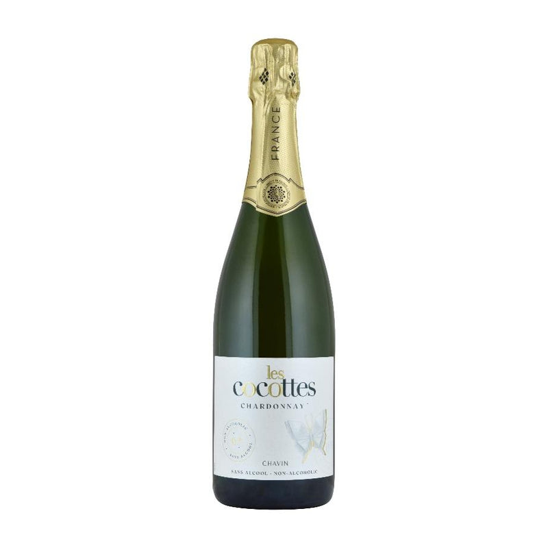 WINO BEZALKOHOLOWE MUSUJĄCE LES COCOTTES BLANC DE BLANCS BIAŁE 0% 0,75L