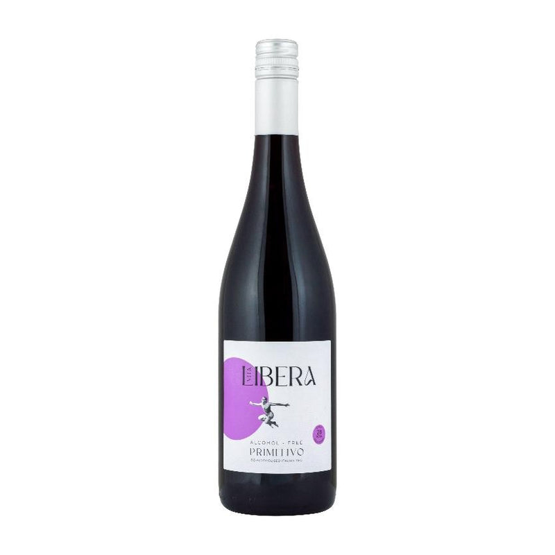 WINO BEZALKOHOLOWE WŁOSKIE VITA LIBERA PRIMITIVO 0% 0,75L