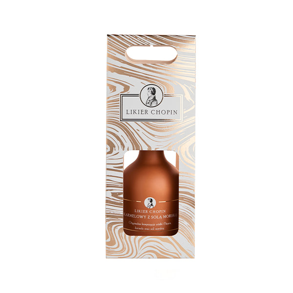 LIKIER CHOPIN KARMELOWY Z SOLĄ MORSKĄ 18% 0,5L W KARTONIKU