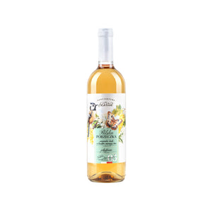 WINO OWOCOWE DIWINE BIAŁA PORZECZKA Z KWIATEM BZU BIAŁE PÓŁWYTRAWNE 0,75L