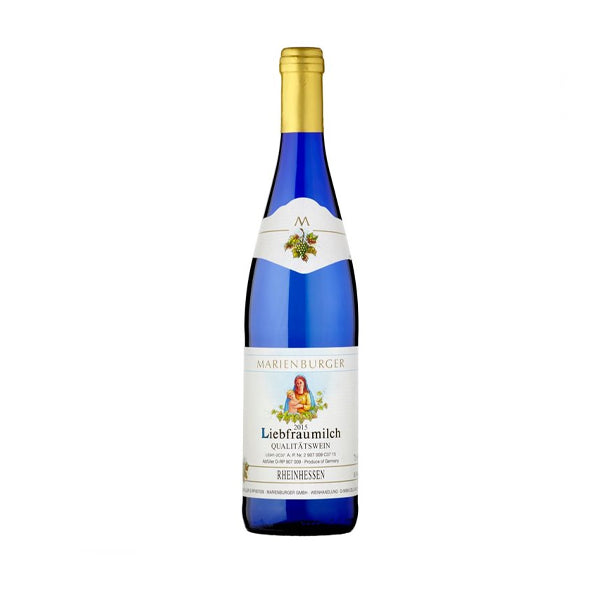 WINO NIEMIECKIE LIEBFRAUMILCH BIAŁE PÓŁSŁODKIE 0,75L