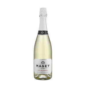 WINO BEZALKOHOLOWE MUSUJĄCE MASET CAVA ZERO SIN ALCOHOL 0% 0,75L