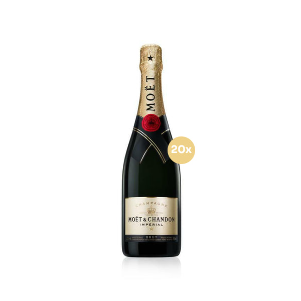 PAKIET SZAMPAN MOËT IMPERIAL NA WESELNY TOAST DLA 100-120 GOŚCI