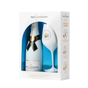 SZAMPAN MOËT & CHANDON ICE 12,5% 0,75L + KIELISZEK