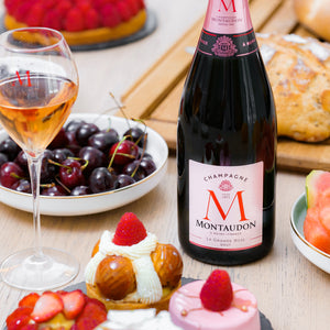 SZAMPAN MONTAUDON BRUT GRANDE ROSE CHAMPAGNE RÓŻOWY 12% 0,75L