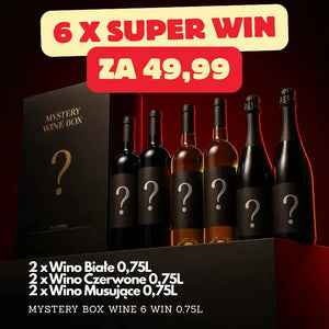 MYSTERY WINE BOX – 6 SUPER WIN W MEGA CENIE