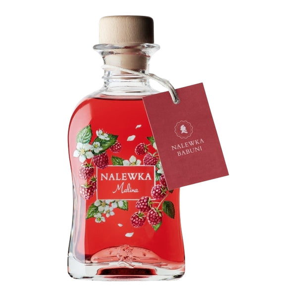 NALEWKA BABUNI MALINOWA 18% 0,5L