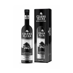 WÓDKA KRAFTOWA CZARNA OLCHA ZIEMNIAK 40% 0,5L W KARTONIKU