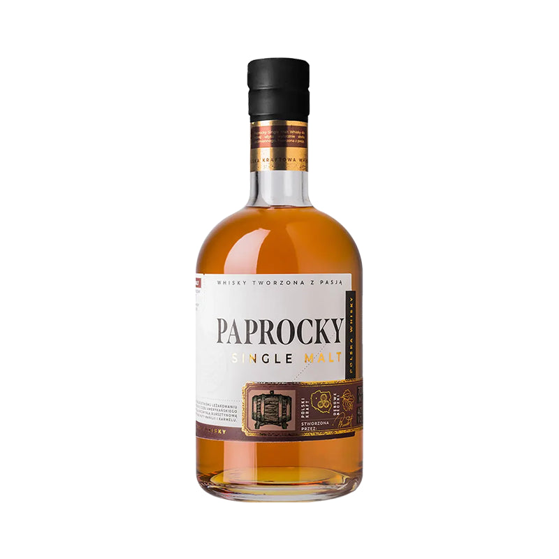 WHISKY POLSKA PAPROCKY SINGLE MALT 40% 0,7L