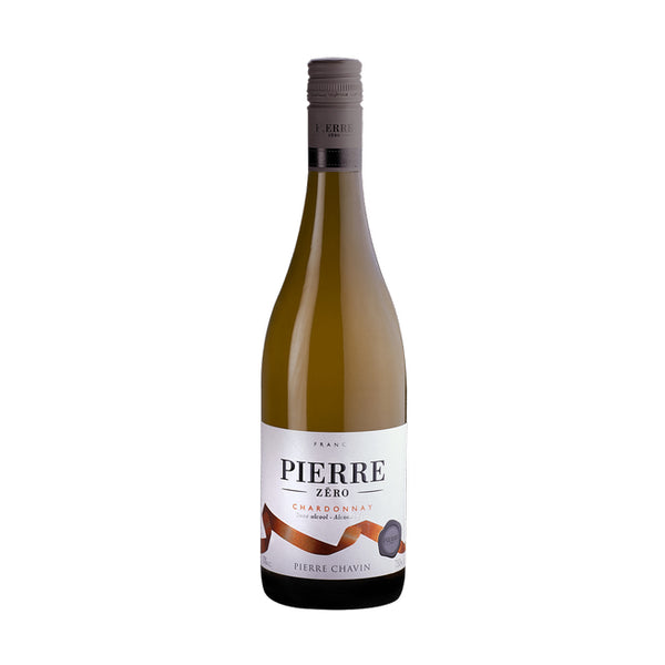 WINO BEZALKOHOLOWE FRANCUSKIE PIERRE ZERO CHARDONNAY BIAŁE 0% 0,75L