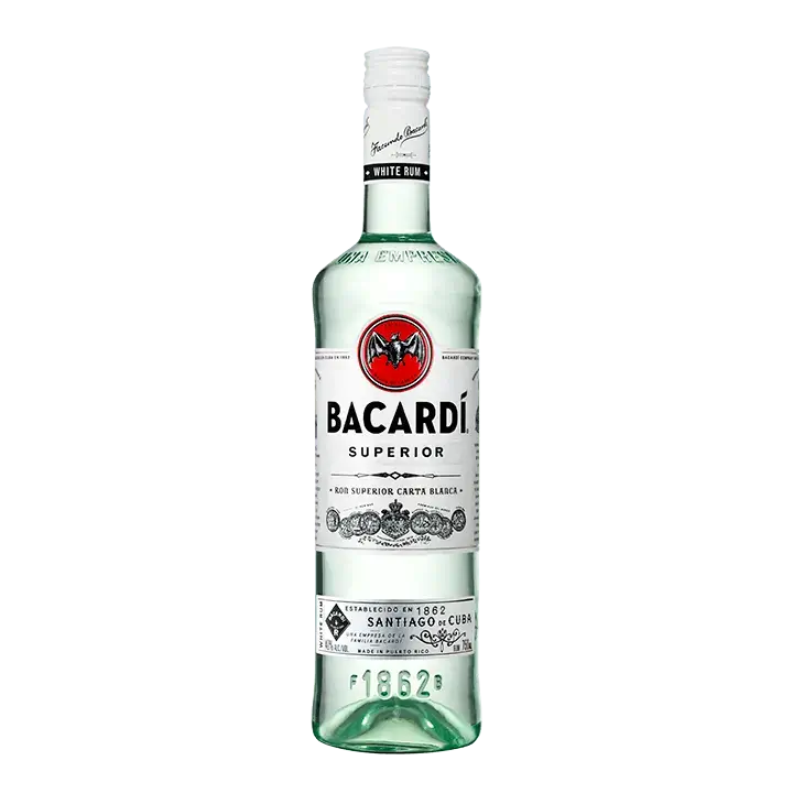 RUM BIAŁY BACARDI CARTA BLANCA 37,5% 0,7L