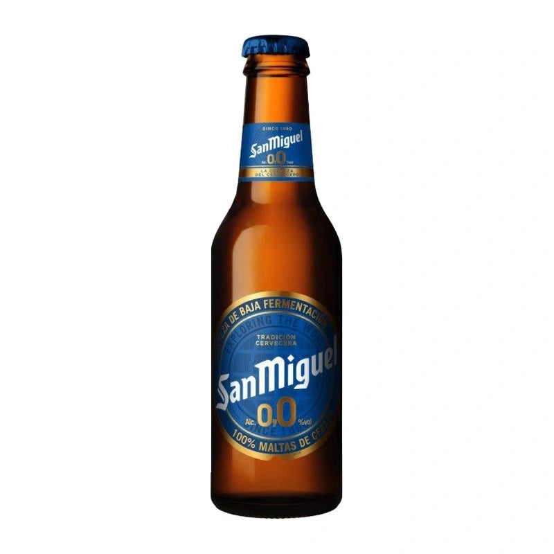 PIWO BEZALKOHOLOWE SAN MIGUEL W SZEŚCIOPAKU 0% 0,25L BUTELKA