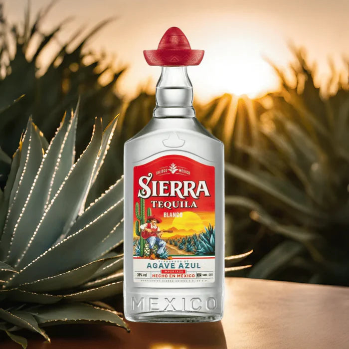 ZESTAW 3 X TEQUILA SIERRA BLANCO 35% 0,7L & 3 X TEQUILA SIERRA TROPICAL CHILLI 18% 0,7L