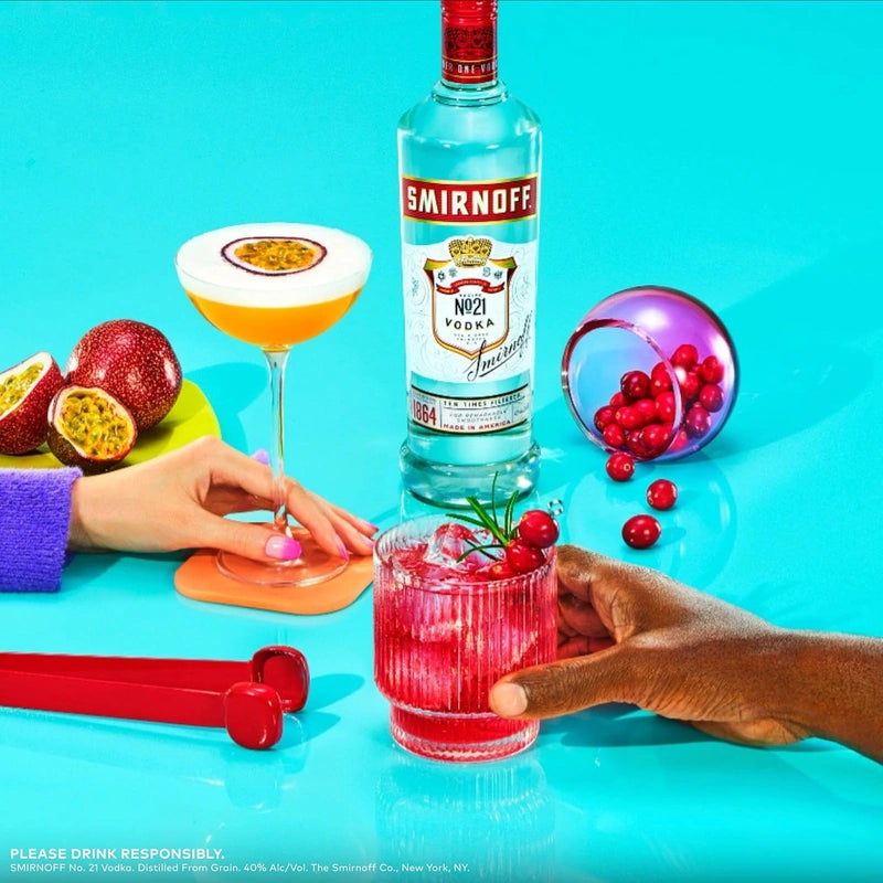 WÓDKA SMIRNOFF NO. 21 RED CZERWONY 37,5% 0,5L