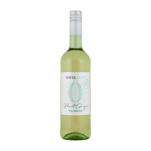 WINO BEZALKOHOLOWE WEGIĘRSKIE SOCIALITE 0 PINOT GRIGIO 0% 0,75L
