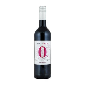 WINO BEZALKOHOLOWE HISZPAŃSKIE SOCIALITE 0 CABERNET SAUVIGNON CZERWONE 0% 0,75L