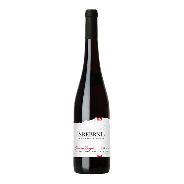 WINO POLSKIE SREBRNE CUVEE ROUGE CZERWONE WYTRAWNE 13% 0,75L